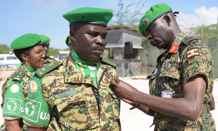 AMISOM honours officers for outstanding service